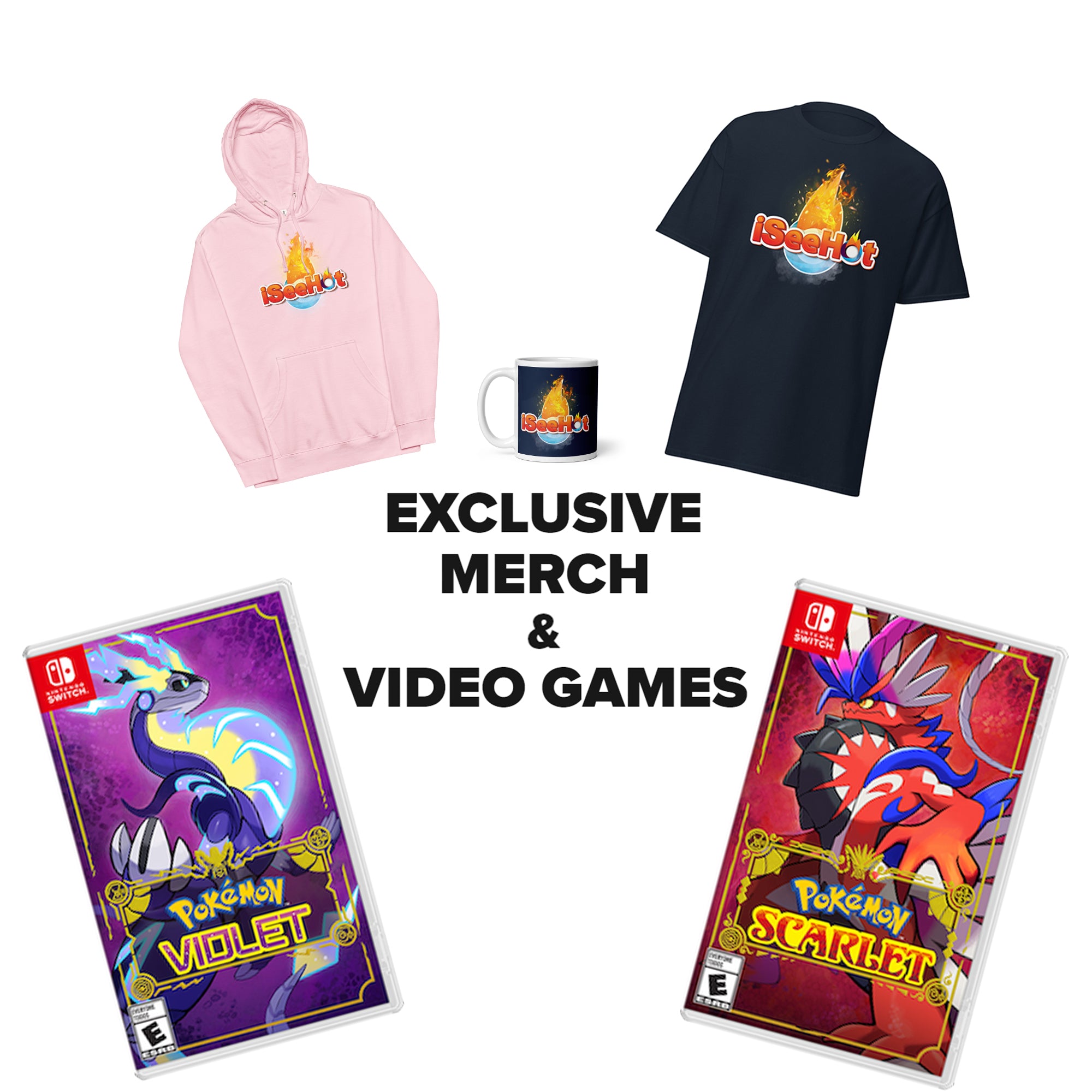 Video Games & Merch – iSeeHot