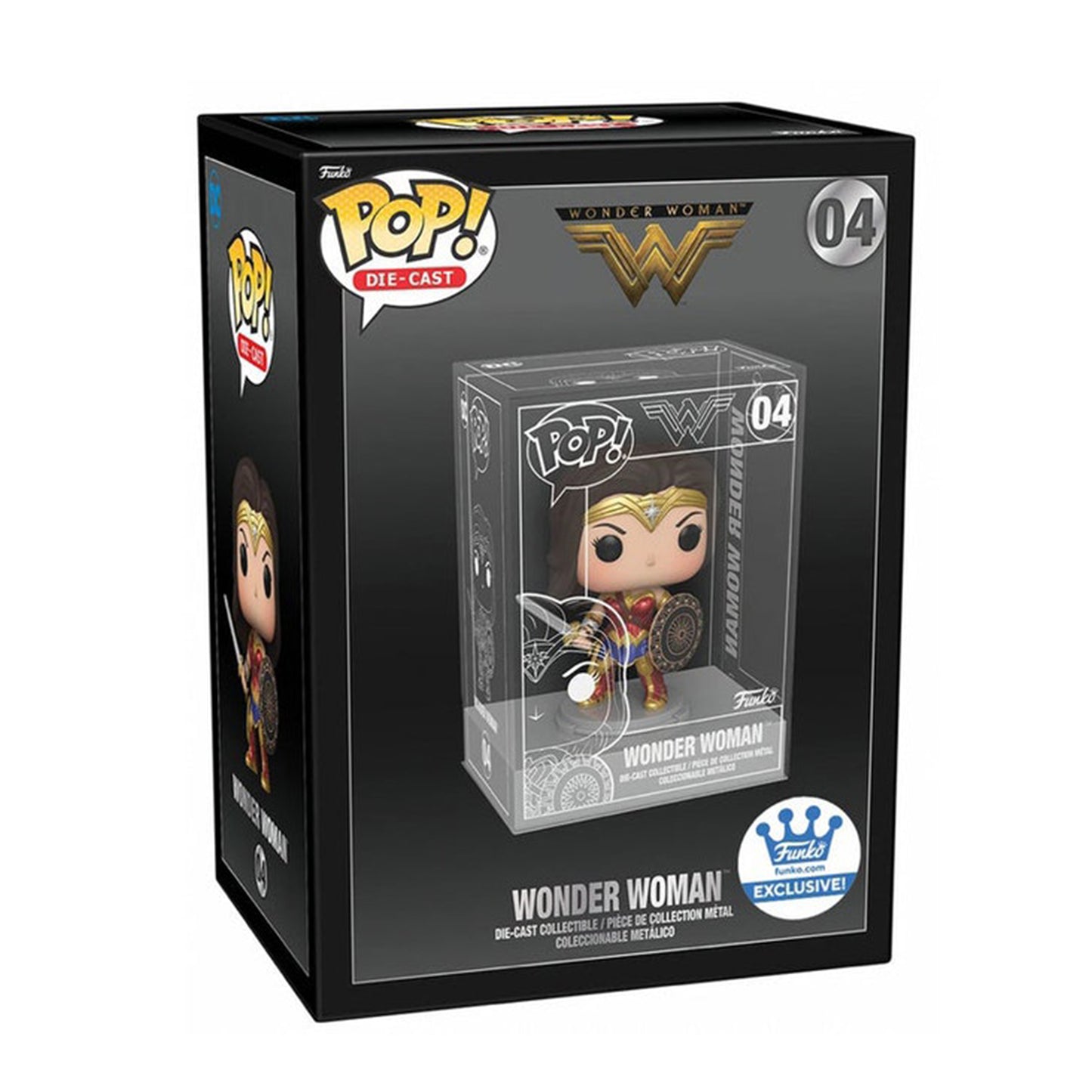 Wonder Woman (Die-Cast Collectible) - Funko Pop!