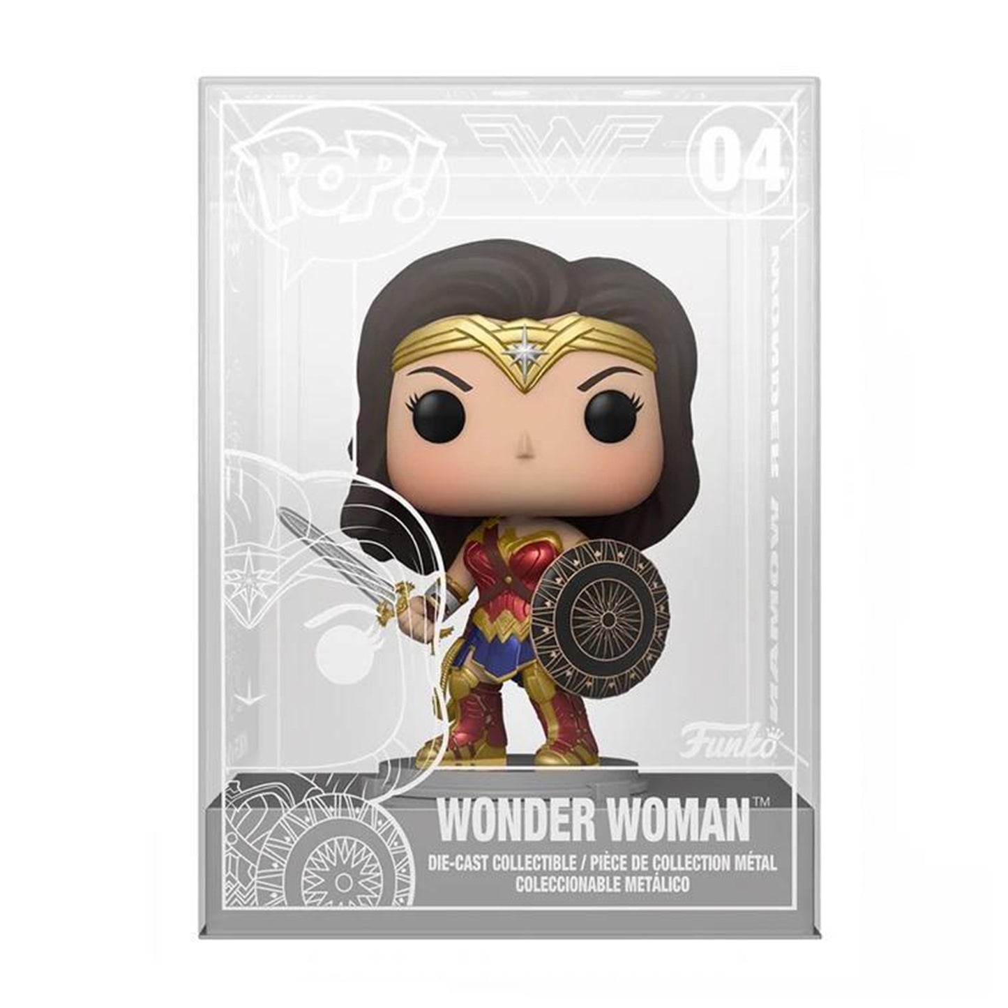 Wonder Woman (Die-Cast Collectible) - Funko Pop!